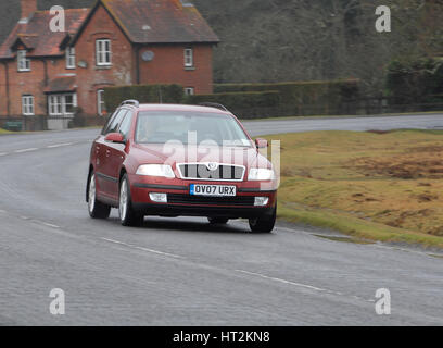 2007 Skoda Octavia Combi. Künstler: unbekannt. Stockfoto