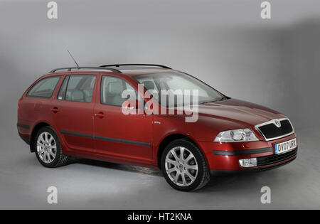 2007 Skoda Octavia Combi. Künstler: unbekannt. Stockfoto