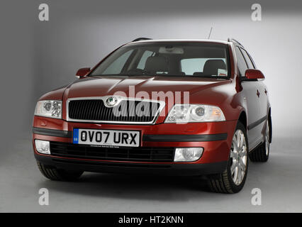 2007 Skoda Octavia Combi. Künstler: unbekannt. Stockfoto