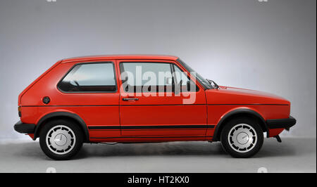 Volkswagen Golf Gti mk1 1983. Künstler: unbekannt. Stockfoto