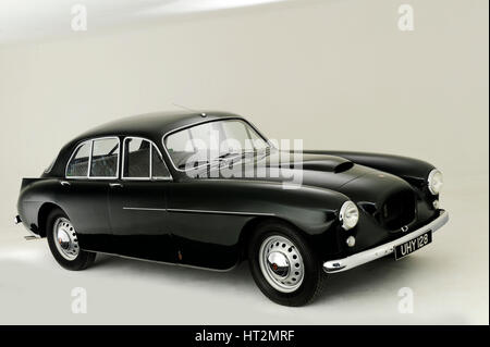 1957 Bristol 405 2 Liter Limousine Künstler: unbekannt. Stockfoto