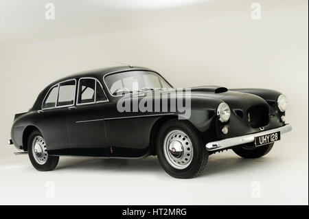 1957 Bristol 405 2 Liter Limousine Künstler: unbekannt. Stockfoto