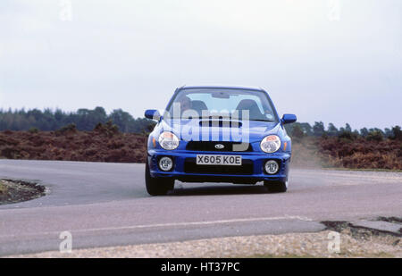 2001 Subaru Impreza WRX. Künstler: unbekannt. Stockfoto