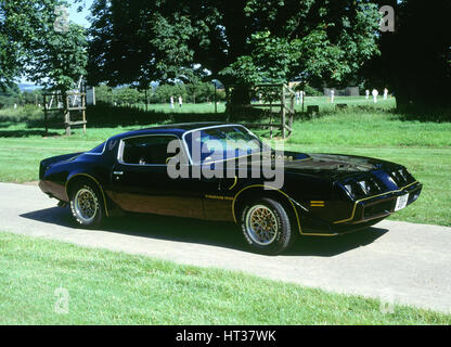 1979 Pontiac Firebird Trans Am. Artist: unbekannt. Stockfoto