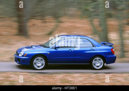 2001 Subaru Impreza WRX. Künstler: unbekannt. Stockfoto