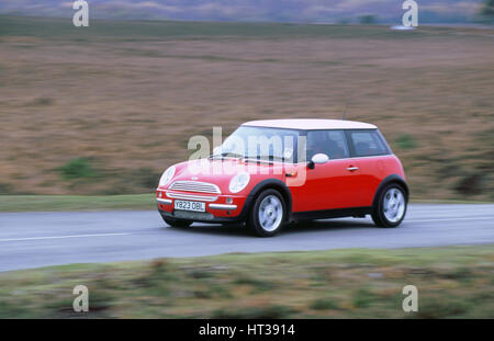 Mini Cooper 2001. Künstler: unbekannt. Stockfoto