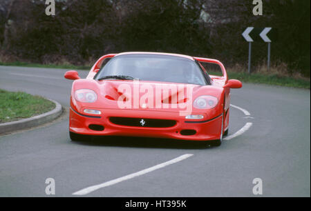 1996 Ferrari F50. Künstler: unbekannt. Stockfoto