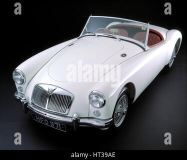1956 MG A 1500. Künstler: unbekannt. Stockfoto