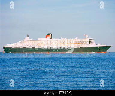 2004 Ozeandampfer Queen Mary II. Künstler: unbekannt. Stockfoto