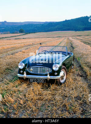 1961 Austin Healey 3000 mk1. Künstler: unbekannt. Stockfoto