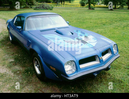 1974 Pontiac Trans AM 455 Super Duty. Künstler: unbekannt. Stockfoto