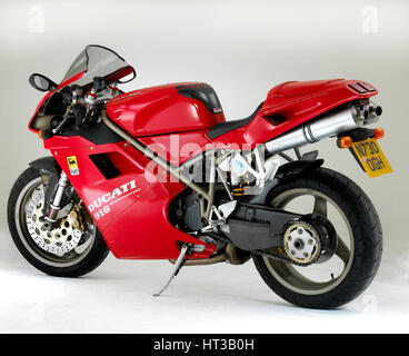 1995-Ducati 916. Künstler: unbekannt. Stockfoto