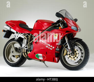 1995-Ducati 916. Künstler: unbekannt. Stockfoto