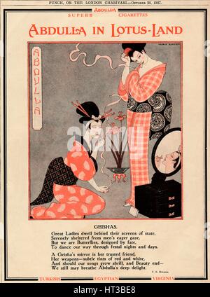 "Abdulla in Lotus-Land - Geishas", 1927. Künstler: unbekannt. Stockfoto