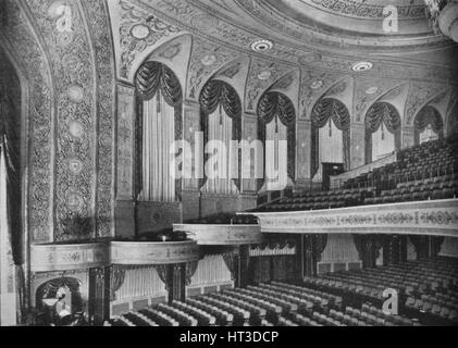 Aula der Earle Theater, Washington DC, 1925. Künstler: unbekannt. Stockfoto