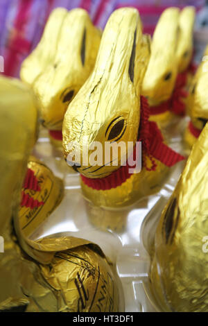 Ostern Süßigkeiten Display bei Kmart, NYC, USA Stockfoto