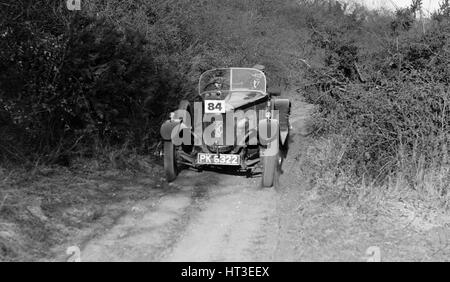 AC Acedes sechs offenen Tourer 1929 Teilnahme an einer Studie Künstler: Bill Brunell. Stockfoto