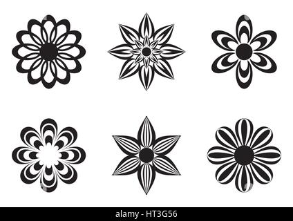 Blumen Hintergrund Stock Vektor