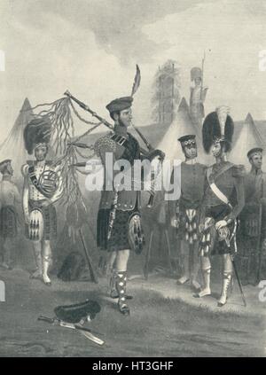 "Piper, 93. Sutherland Highlanders" c19th Jahrhundert (1909). Künstler: unbekannt. Stockfoto