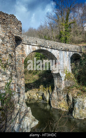 Pont du Diable, Ariege. Frankreich Stockfoto