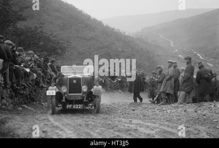 MG M-Type im Wettbewerb in der MCC-Edinburgh-Studie, 1931. Künstler: Bill Brunell. Stockfoto