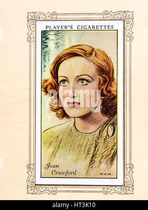 Joan Crawford, 1934. Künstler: unbekannt. Stockfoto