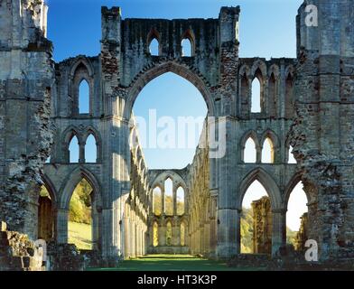 Rievaulx Abbey, c1990-2010. Künstler: Joe Cornish. Stockfoto