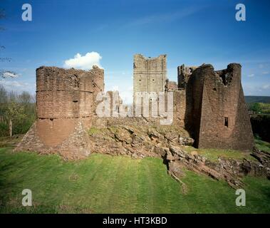 Goodrich Castle, c1990-2010. Künstler: unbekannt. Stockfoto