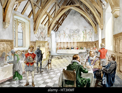 Farleigh Hungerford Castle, c1660, (c1990 2010). Künstler: Philip Corke. Stockfoto