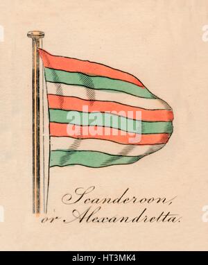 "Scanderoon oder Alexandretta", 1838. Künstler: unbekannt. Stockfoto