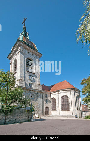 Kathedrale von St John Cathedrale Saint-Jean de Besançon Besancon Frankreich Stockfoto