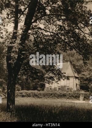 "Weimar. Goethe's Gartenhaus ", 1931. Künstler: Kurt Hielscher. Stockfoto