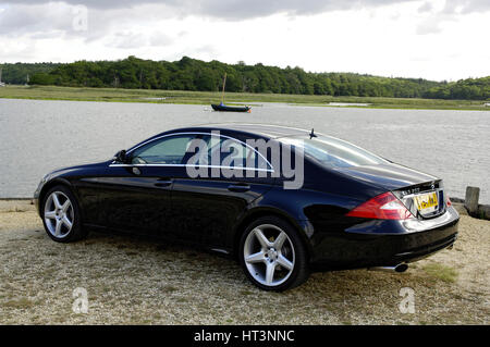 2005 Mercedes Benz CLS500 Künstler: unbekannt. Stockfoto