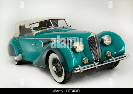 1939 Delahaye Speciale Typ 135 MS Künstler: unbekannt. Stockfoto