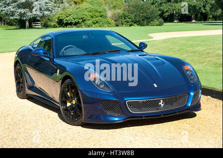 2010 Ferrari 599 GTO Künstler: unbekannt. Stockfoto