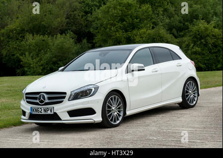 2013 Mercedes Benz A Klasse 250 AMG Künstler: unbekannt. Stockfoto