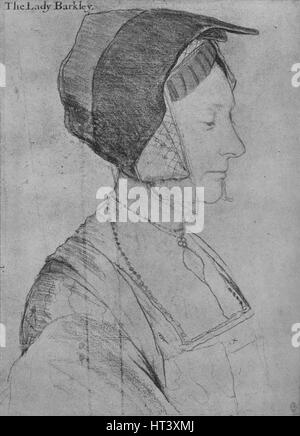 "Elizabeth Dauncey", 1526-1527 (1945). Künstler: Hans Holbein der jüngere. Stockfoto