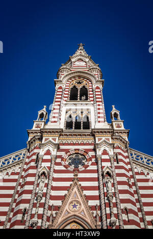 Kirche von El Carmen - Bogotá, Kolumbien Stockfoto