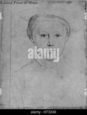 "Edward, Prince of Wales", c1540-1543 (1945). Künstler: Hans Holbein der jüngere. Stockfoto