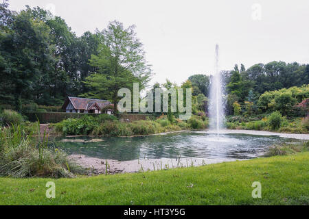 Englischen Sie Gartenstil Park Mondo Verde, Niederlande. Stockfoto