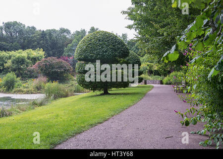 Englischen Sie Gartenstil Park Mondo Verde, Niederlande. Stockfoto