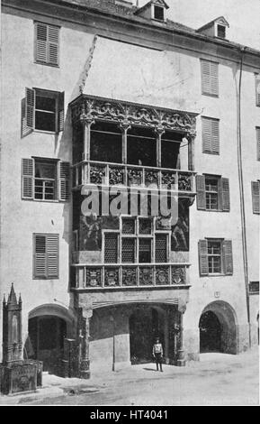 "Das Goldene Dachl. Innsbruck ", c1913. Künstler: Charles JS Makin. Stockfoto