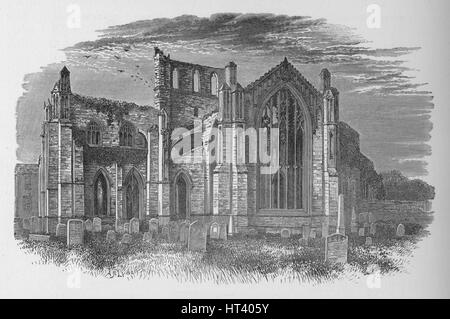 "Aus dem Osten", Melrose Abbey, c1880, (1897). Künstler: Alexander Francis Lydon. Stockfoto