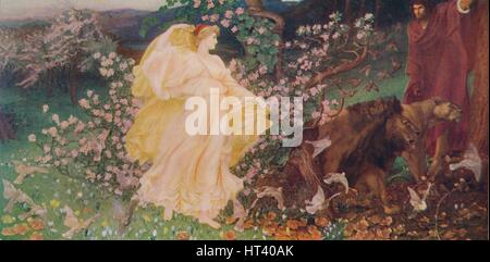 'Venus und Anchises', c1889, (c1915). Künstler: Sir William Blake Richmond. Stockfoto