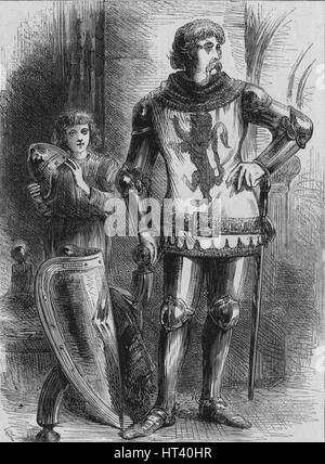 "William Wallace", c1270-1305, (c1880). Künstler: unbekannt. Stockfoto