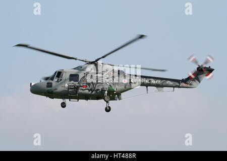 Schwarze Katzen Luchs-Duo aus RNAS Yeovilton anzeigen bei einem Duxford Airshow. Stockfoto