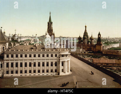 Der Zar Platz, Kreml, Moskau, Russland-LCCN2001697453 Stockfoto