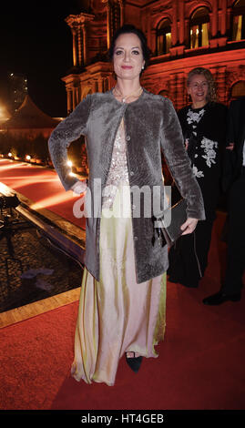 Jährliche SemperOpernball an der Semperoper Dresden mit: NATALIA Wörner wo: Dresden, Deutschland bei: 3. Februar 2017 Stockfoto