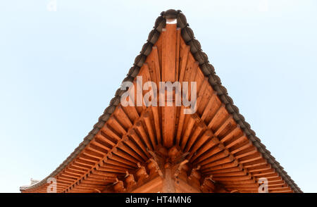 Koreanische traditionelle schöne Wand Muster Stockfoto
