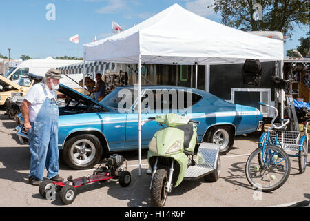 Crusin'The Küste Hot-Rod-Festival an der Golf Küste Mississippi USA 2016 Stockfoto